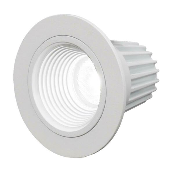 Nicor Lighting 2 In. Led Downlight With Baffle Trim In White - 3000K DLR2-10-120-3K-WH-BF